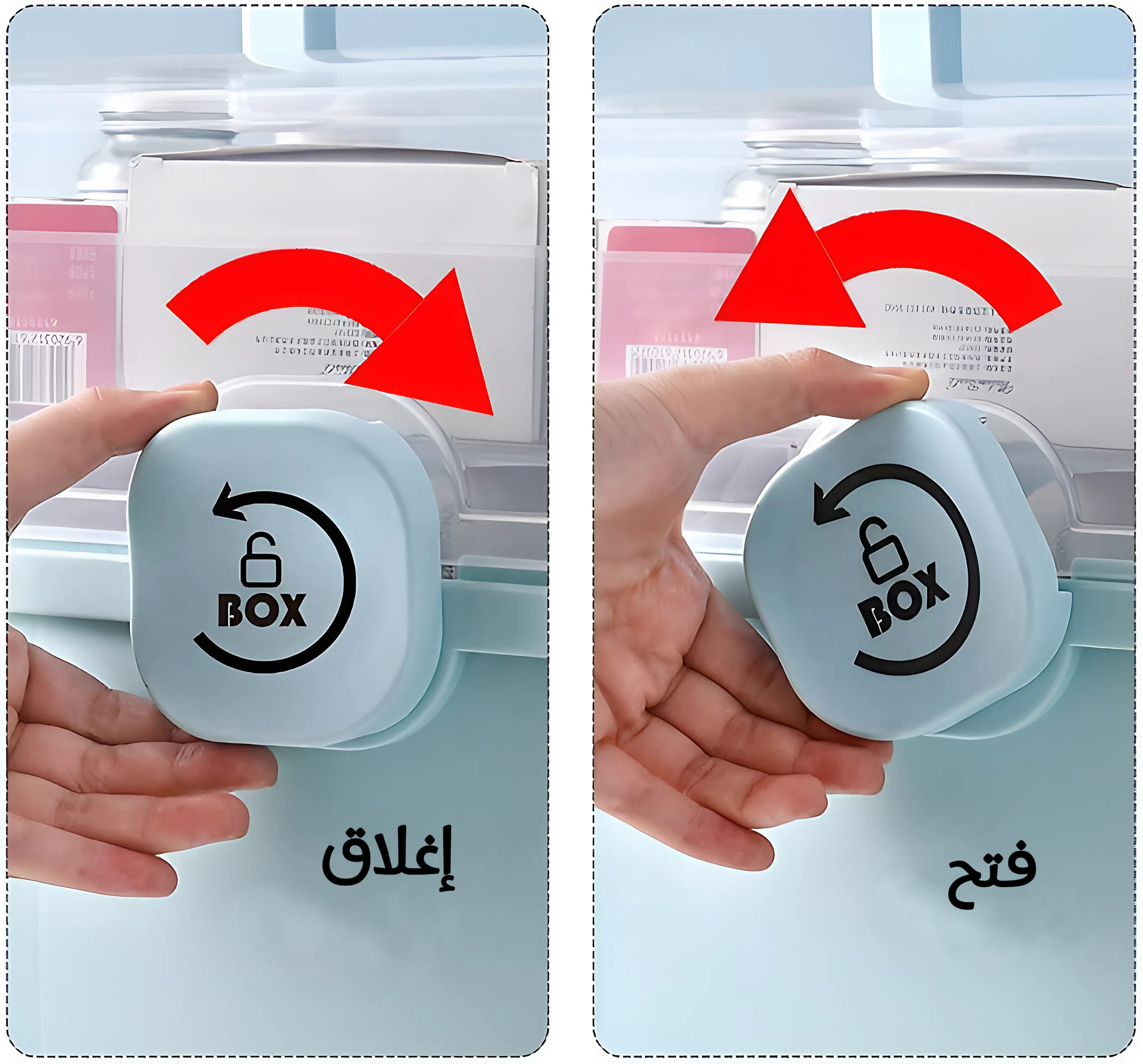 صندوق التخزين الطبي متعدد المستويات بتصميم عملي للبيت المكتب و السفر