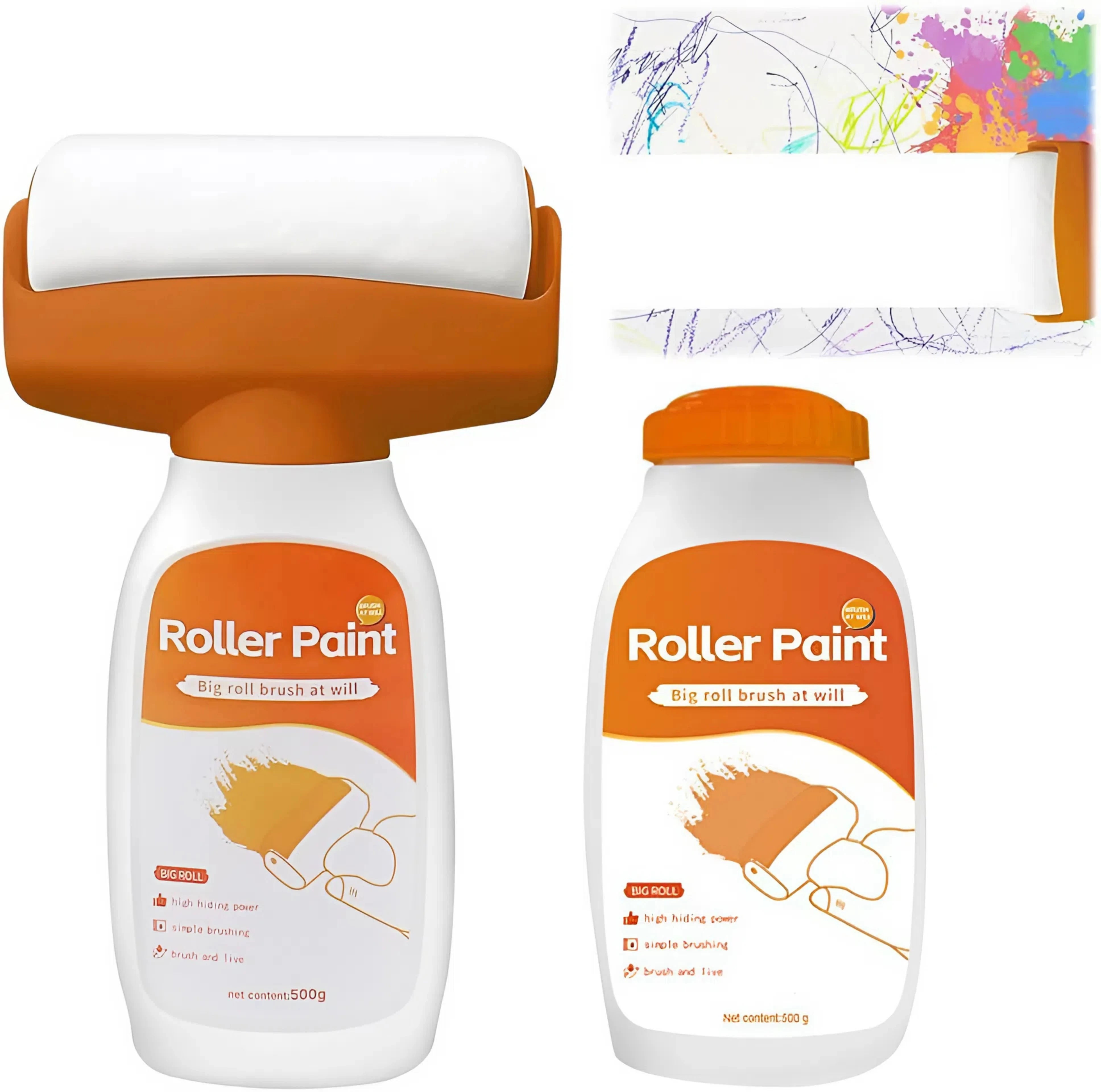 رولات الإصلاح الجدران - اخفِ الخدوش والبقع والرطوبة بضربة واحدة