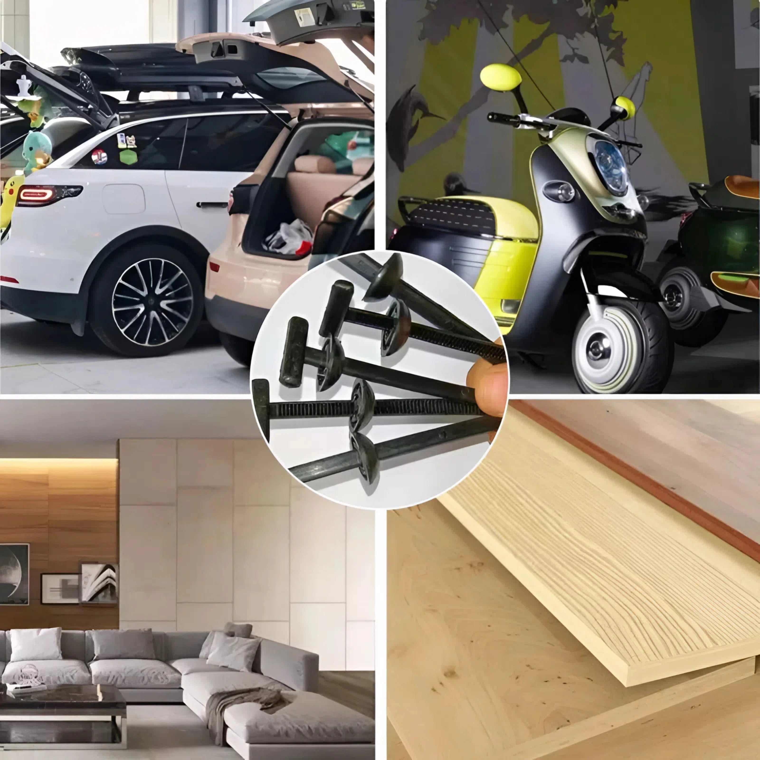 مشبك ربط الكابلات النايلون