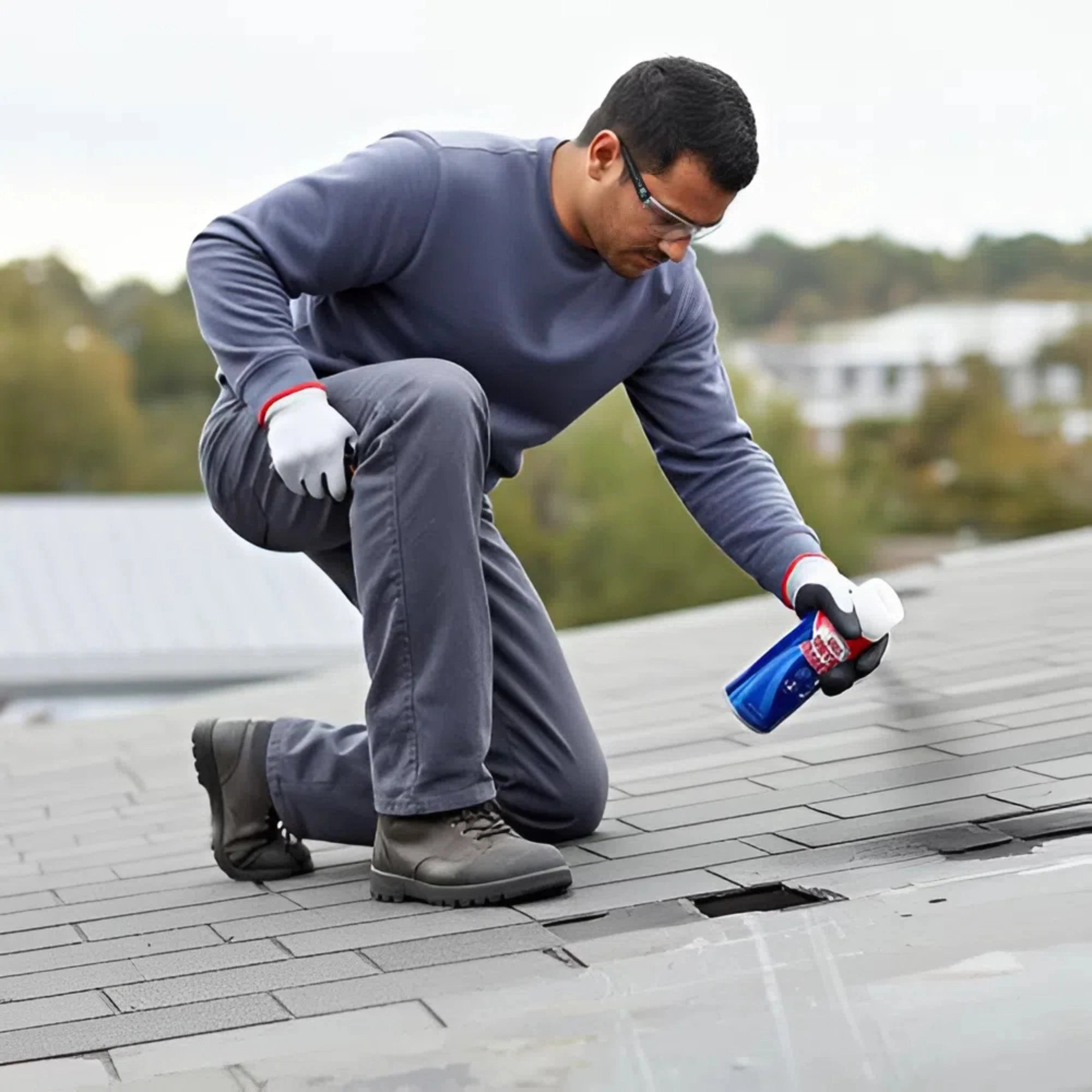 رش مانع التسرب للجدران