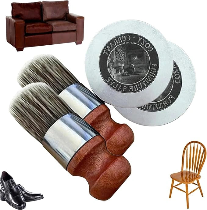 العناية بالجلد والخشب لاستعادة اللمعان