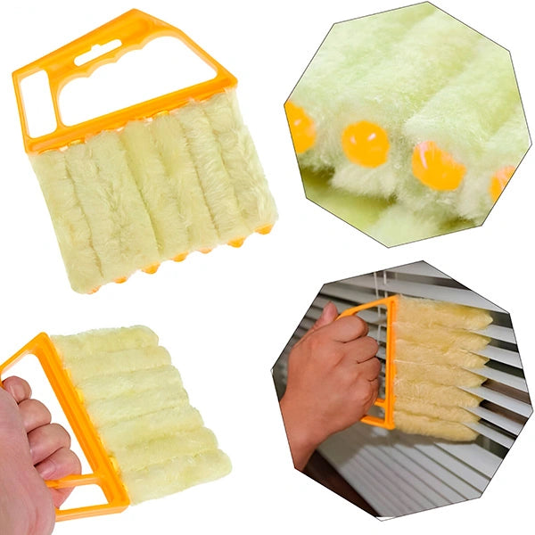 أداة بليندي لتنظيف الستائر المعدنية - 7 قطع قماش من المايكروفايبر