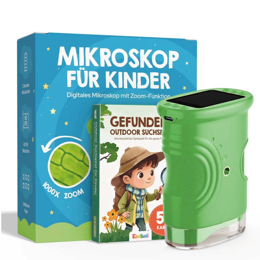 الهدية التعليمية الثمينة: ميكروسكوب المغامرة للأطفال من 6 سنوات