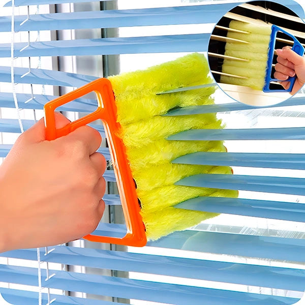 أداة بليندي لتنظيف الستائر المعدنية - 7 قطع قماش من المايكروفايبر