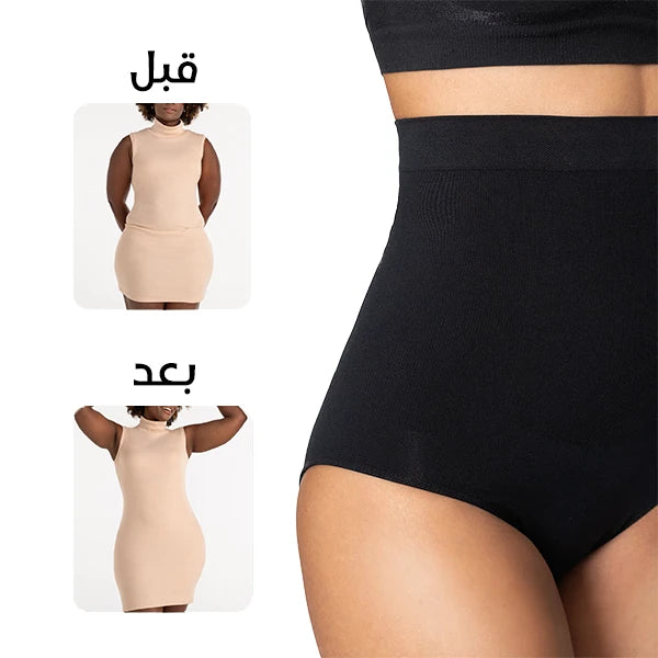 شورت داخلي للتحكم في البطن وتشكيل الجسم للنساء