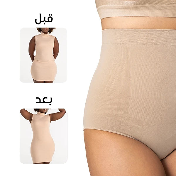 شورت داخلي للتحكم في البطن وتشكيل الجسم للنساء